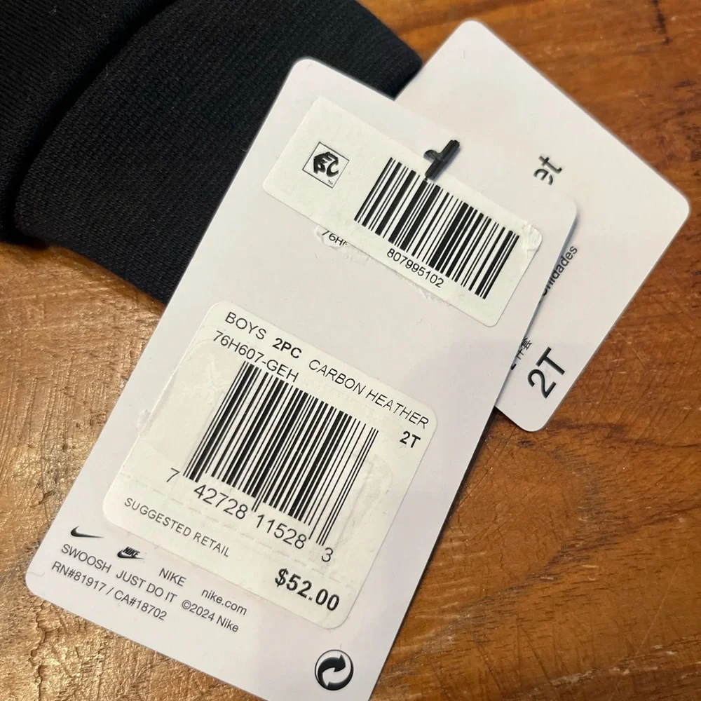 Nike black hooded